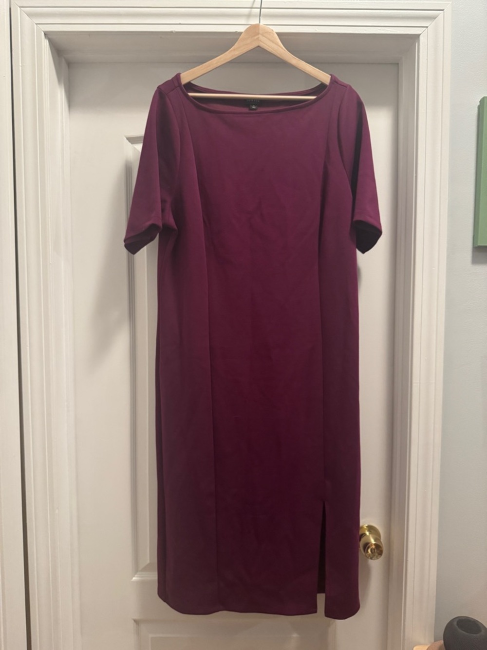 torrid Plum Short Sleeve Midi Dress